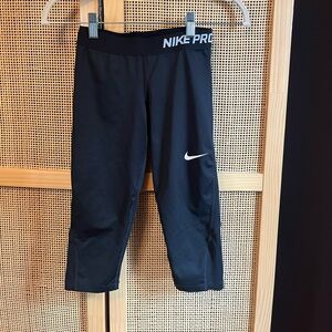 Nike Pro Kids M Black Dri Fit Leggings